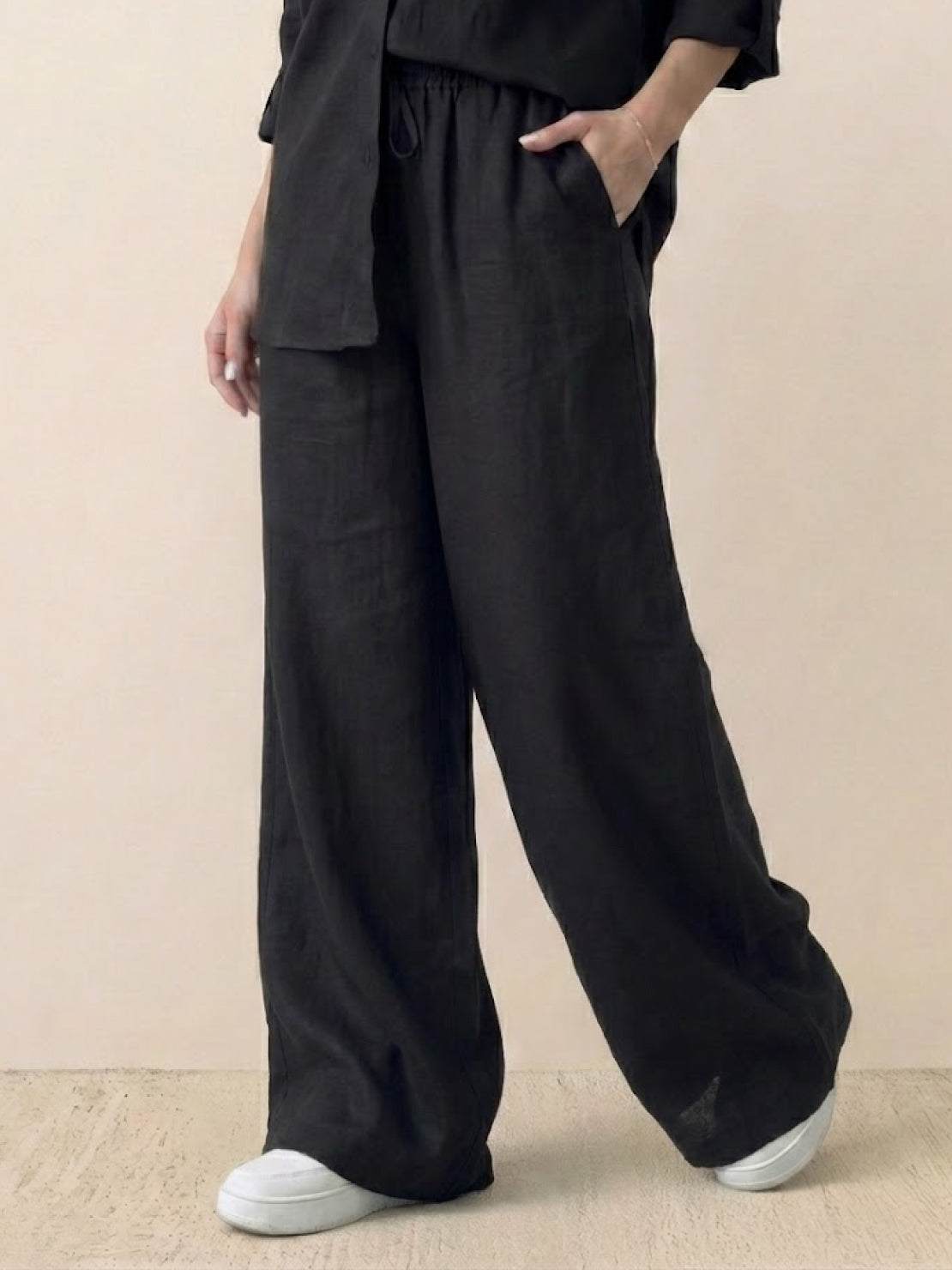 100% cotton double comfort set in multiple colors with relaxed fit two-piece design