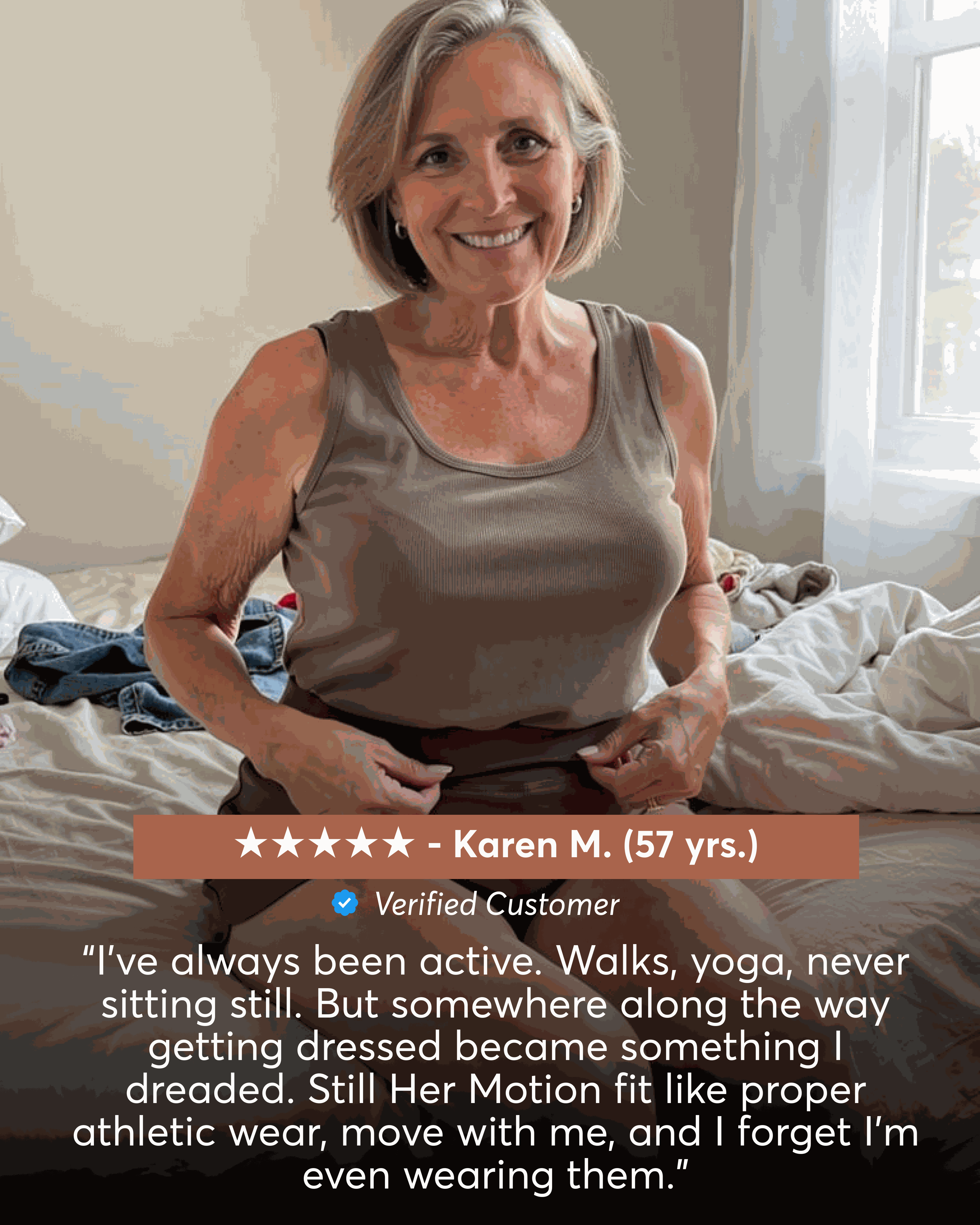 Still Her Motion™ ActiveFlex leakproof underwear 5-pack with nylon-spandex stretch and cotton-lined gusset