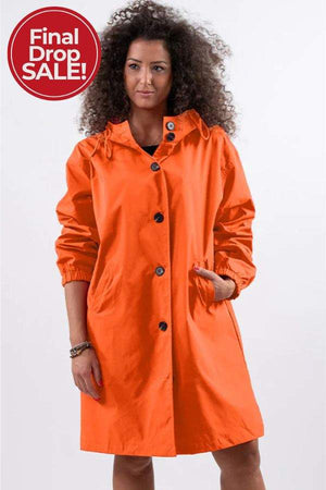 The Rain Couture Windbreaker-Trendy, Oversized, and Water-Resistant