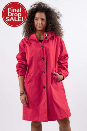 The Rain Couture Windbreaker-Trendy, Oversized, and Water-Resistant