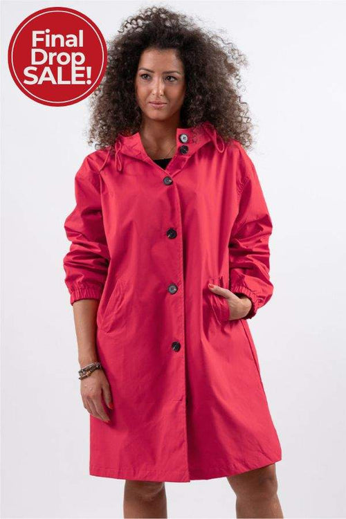 The Rain Couture Windbreaker-Trendy, Oversized, and Water-Resistant