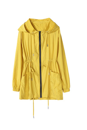 Travel Ready Outdoor Raincoat Windbreaker with Bag