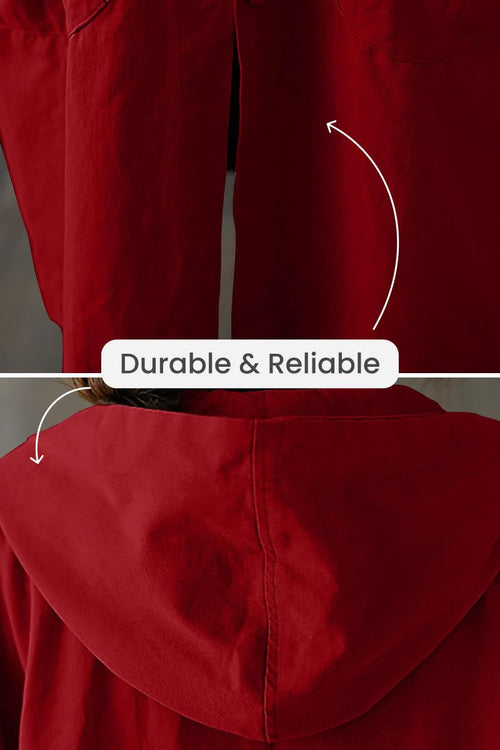 One Size Fits All Oversized Water Resistant Windbreaker Jacket - Halloween Collection