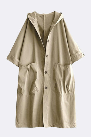One Size Fits All Oversized Water Resistant Windbreaker Jacket - Halloween Collection