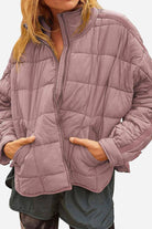 Lightweight puffer travel jacket packed compactly for versatile, stylish warmth and all-size comfort
