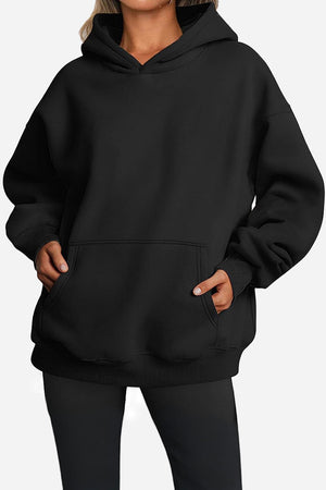 Oversized Fleece-Lined Hoodie