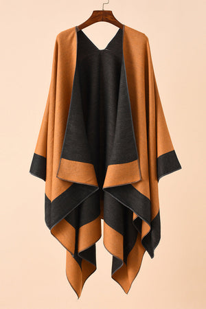 One Size Elegant Knitted Poncho