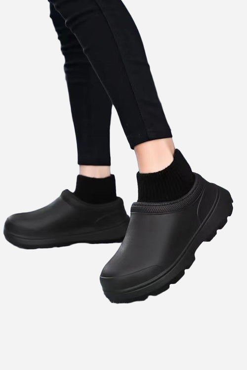 Fleece-Lined Comfort Clogs