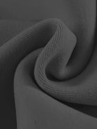 woman wearing gray Nano-Fleece Zip Two-Piece Set with zip jacket and wide-leg pants