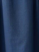 Women's cotton-linen empire waist dress with natural crinkle texture and side pockets