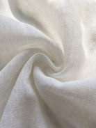 Cotton-linen summer midi dress with tiered skirt and relaxed drop-waist silhouette in lightweight fabric