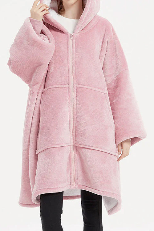 Oversized Ultra Soft Hooded Blanket