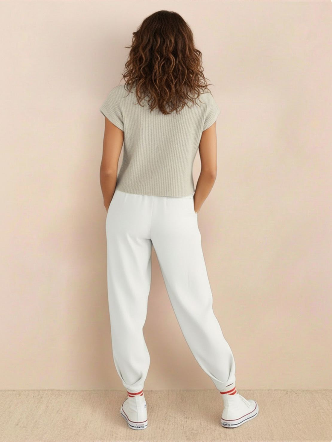 Comfy Couture Knit Sweater in relaxed two-piece knit set with soft fabric and clean lines