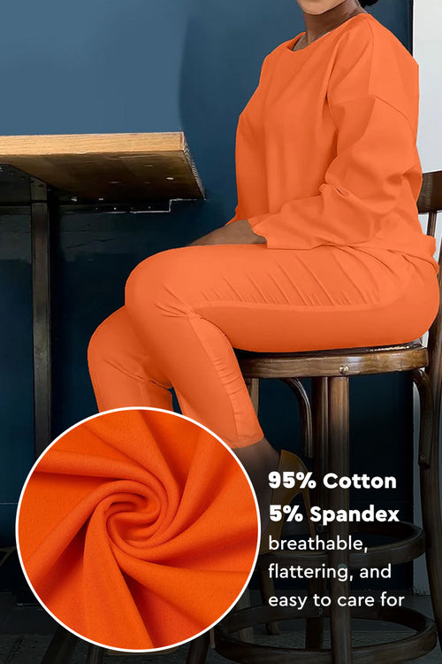 Cotton Two-Piece Set Vibrant Without Limits